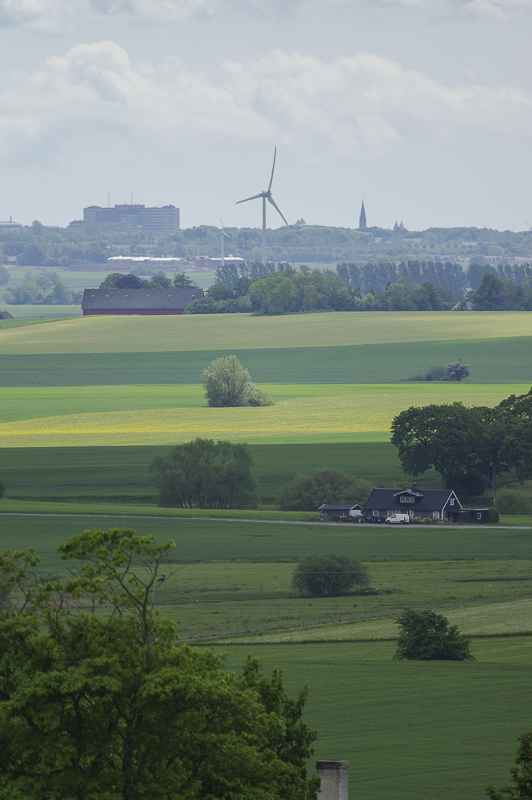 Utsikt vid Ö Karaby kyrka