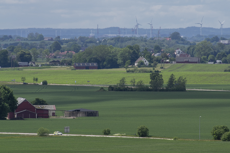 Utsikt vid Ö Karaby kyrka