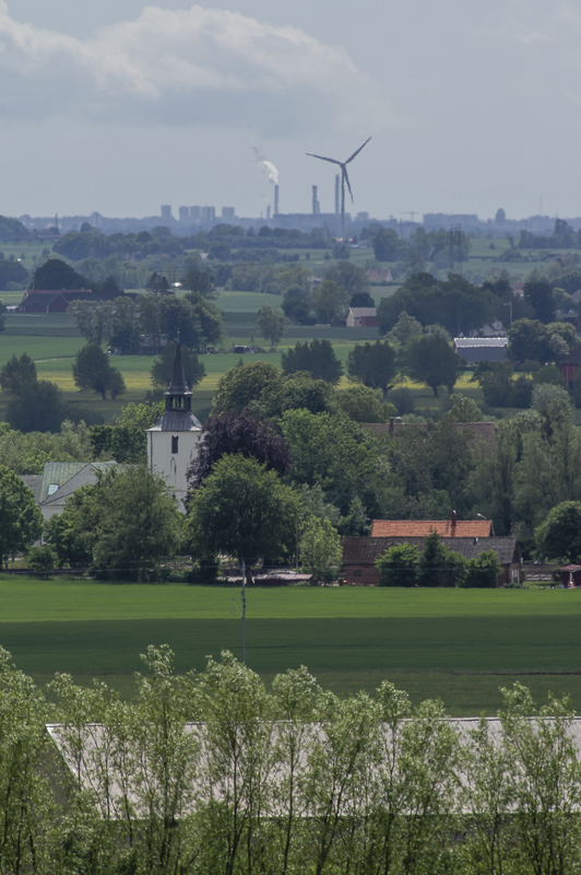 Utsikt vid Ö Karaby kyrka