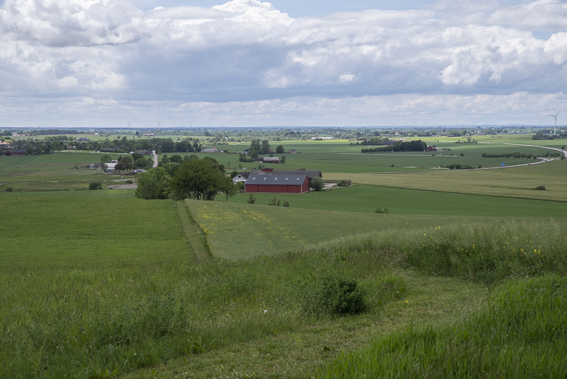 Utsikt vid Ö Karaby kyrka