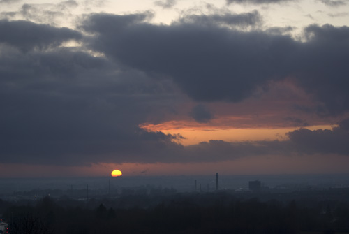 Solnedgång över Öresund